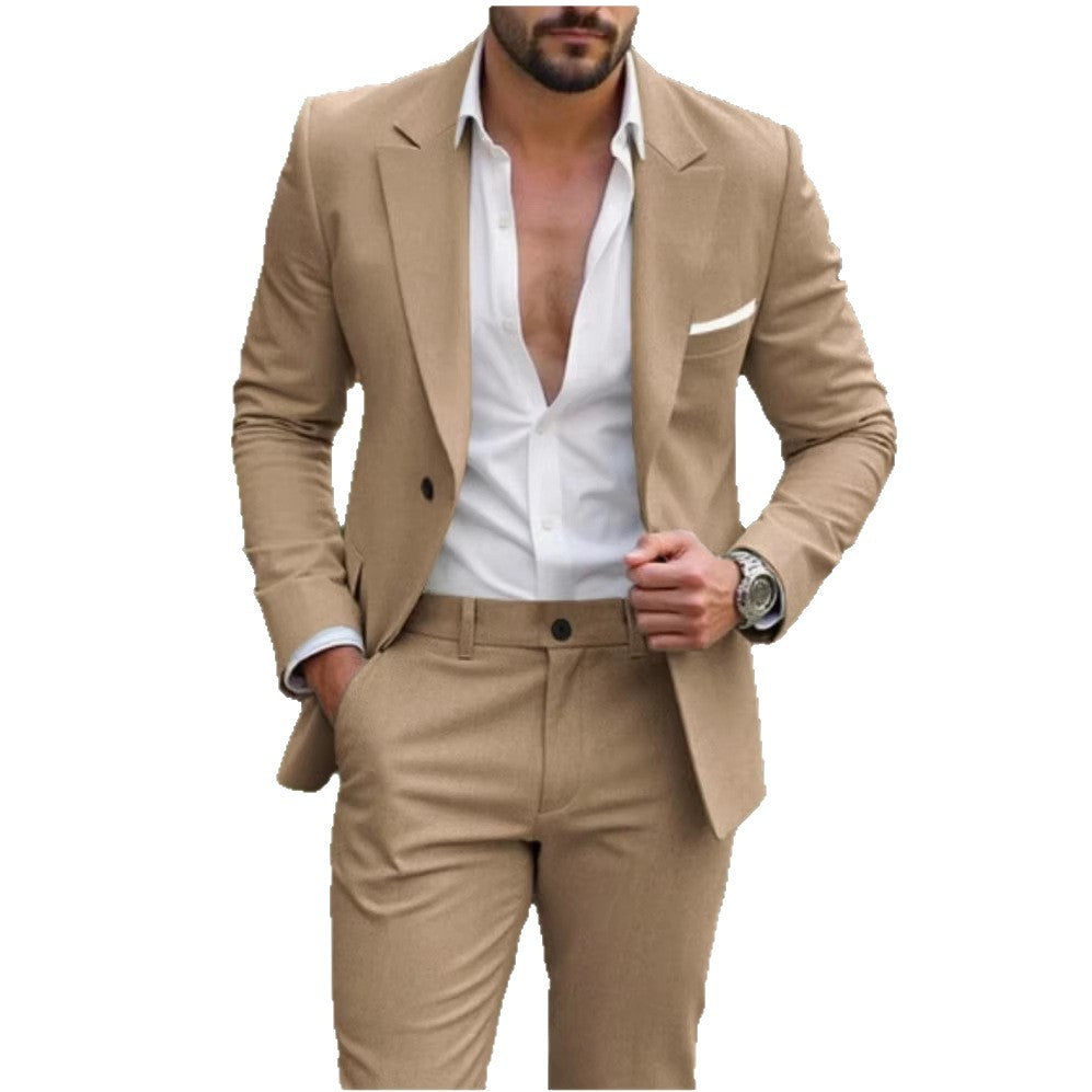 Mens Two-piece Business Suit