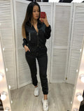 Fleece Sweater & Straight-Leg Pants Set