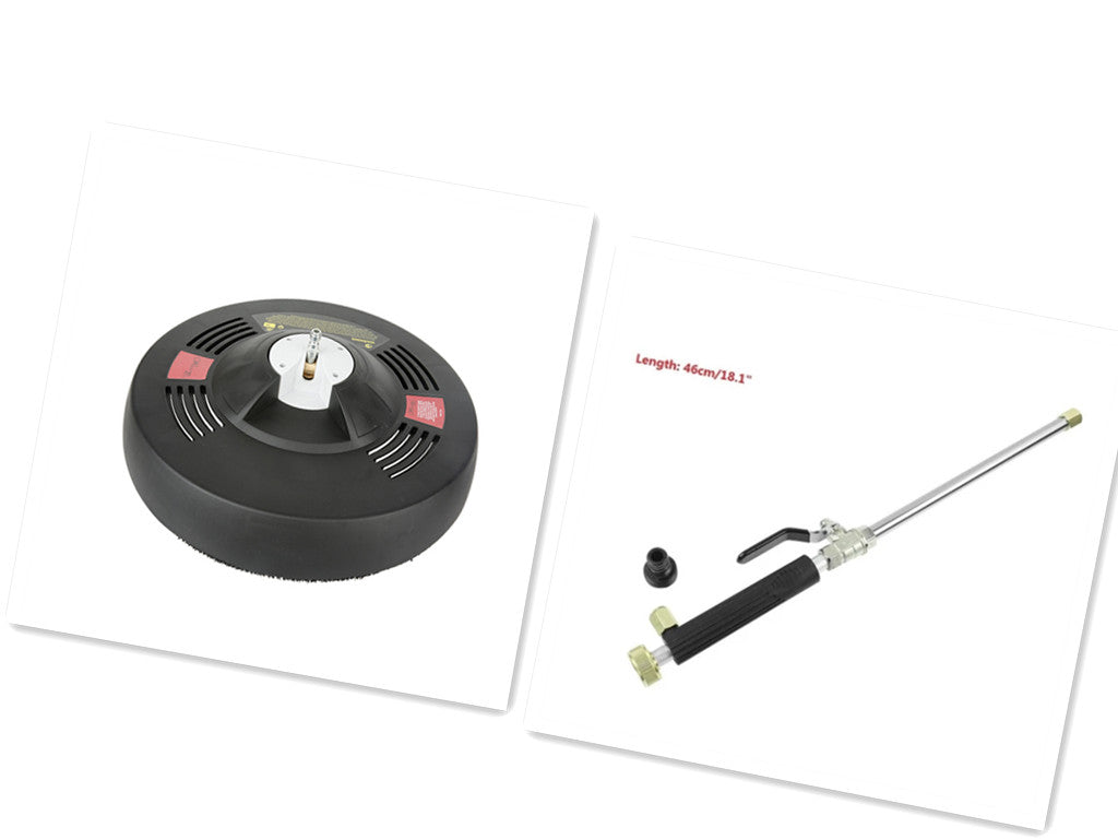 2-in-1 High-Pressure Jet Washer & Garden Hose Nozzle