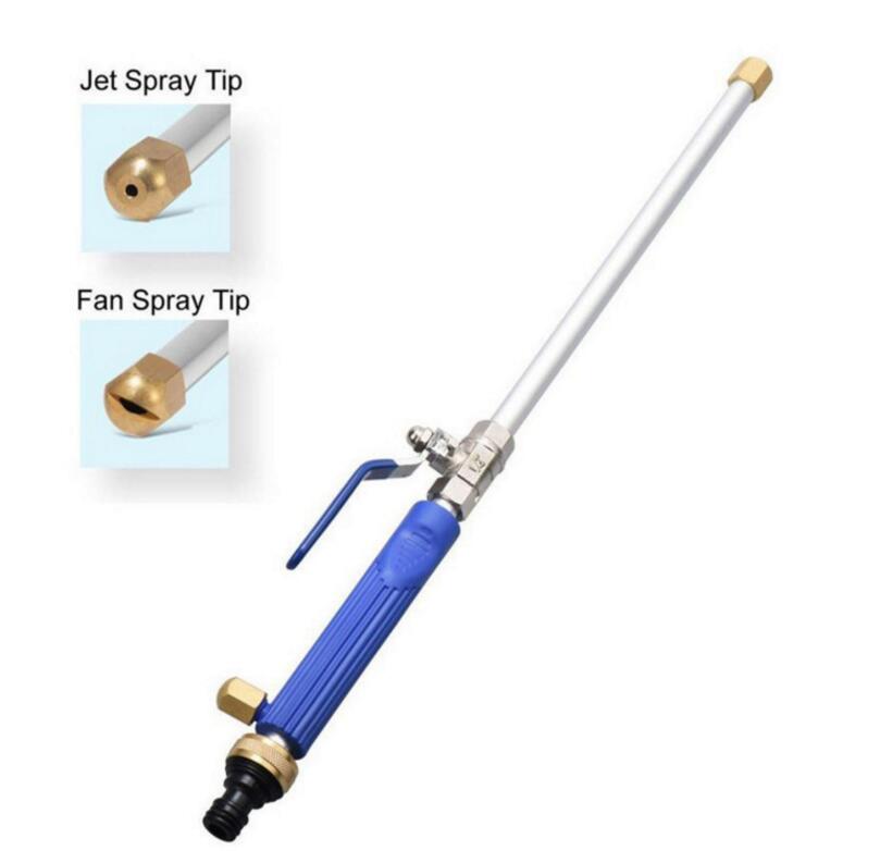 2-in-1 High-Pressure Jet Washer & Garden Hose Nozzle
