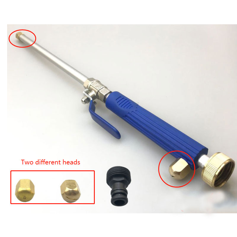 2-in-1 High-Pressure Jet Washer & Garden Hose Nozzle