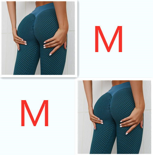 Women's Plaid Seamless High Waist Yoga Leggings – Breathable Fitness Gym Pants