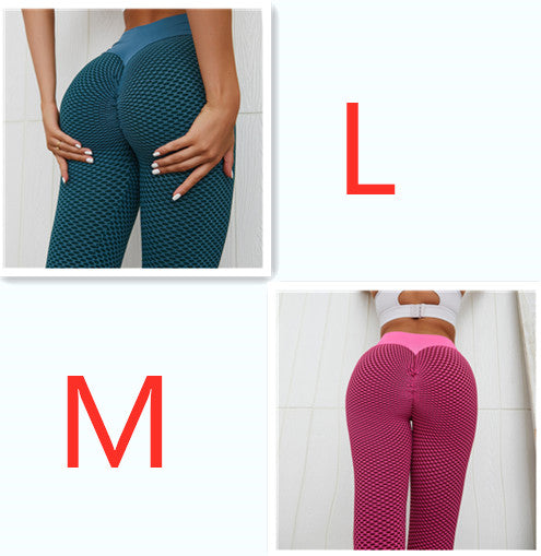 Women's Plaid Seamless High Waist Yoga Leggings – Breathable Fitness Gym Pants