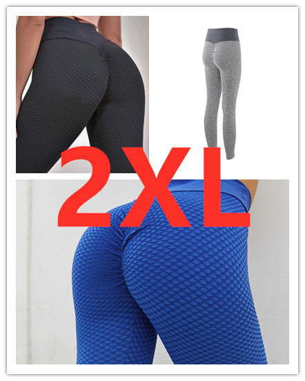 Women's Plaid Seamless High Waist Yoga Leggings – Breathable Fitness Gym Pants