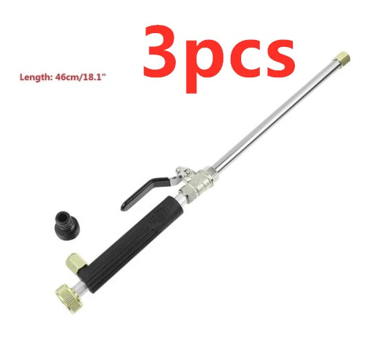 2-in-1 High-Pressure Jet Washer & Garden Hose Nozzle