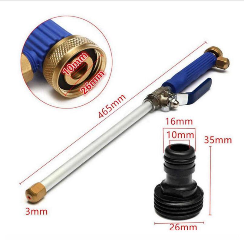 2-in-1 High-Pressure Jet Washer & Garden Hose Nozzle
