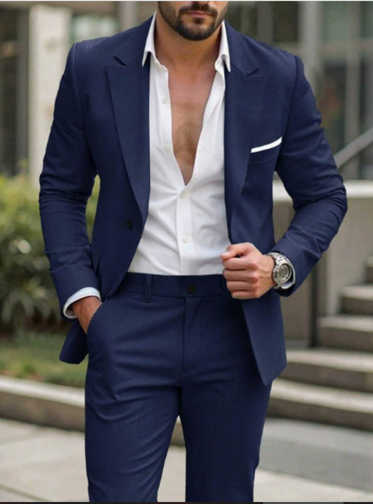 Mens Two-piece Business Suit