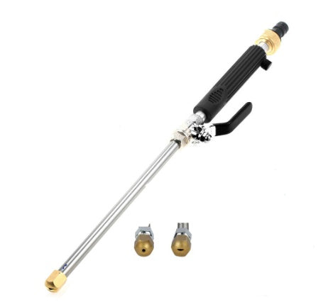2-in-1 High-Pressure Jet Washer & Garden Hose Nozzle