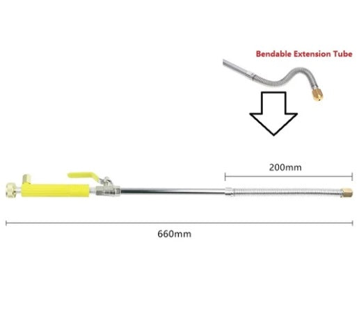 2-in-1 High-Pressure Jet Washer & Garden Hose Nozzle