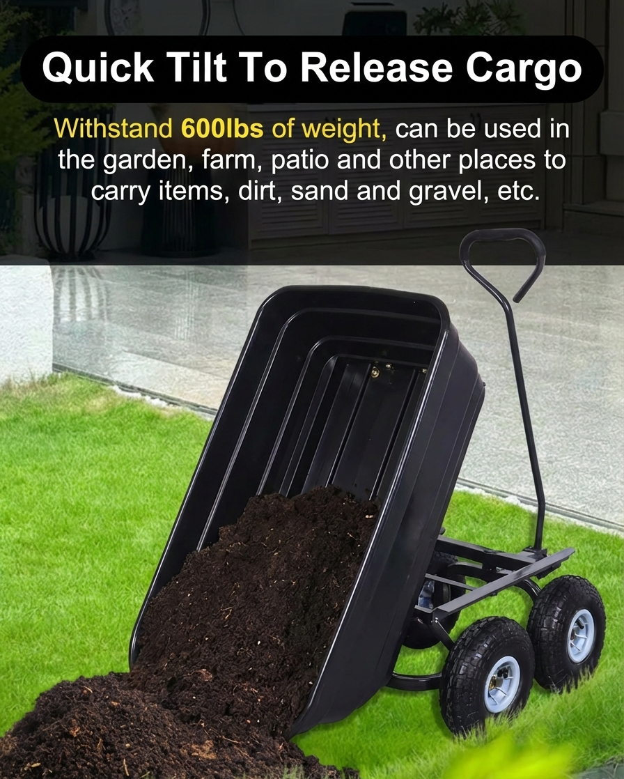 Heavy Duty Garden Cart