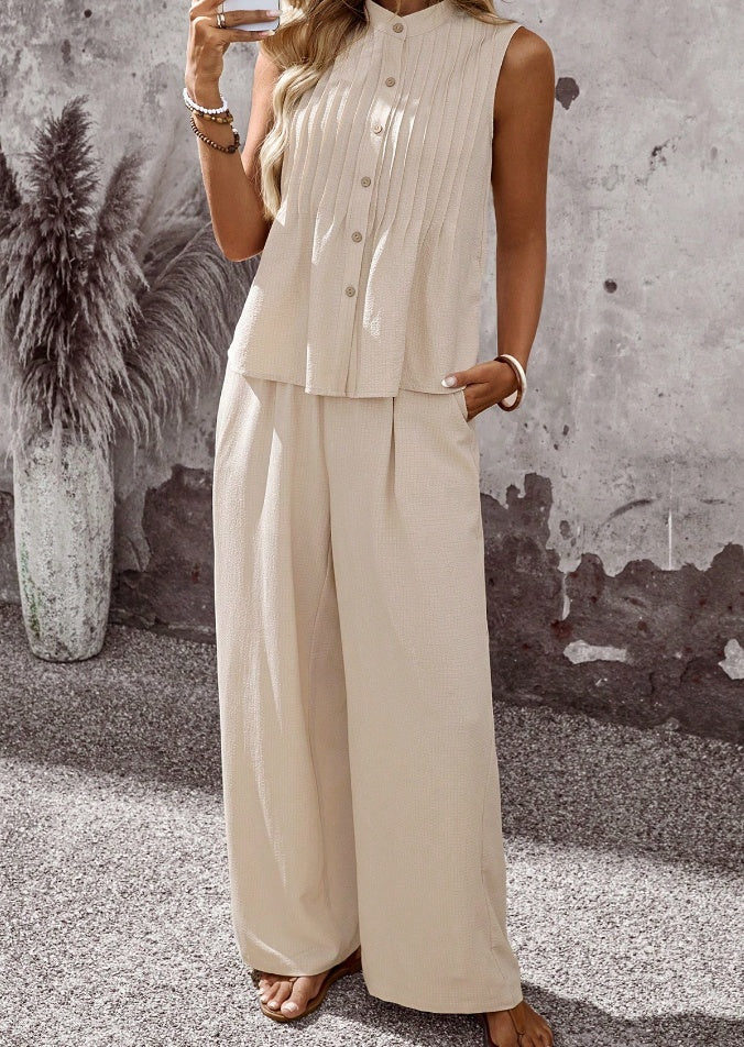 Women's Two-Piece Summer Set – Top & Pants
