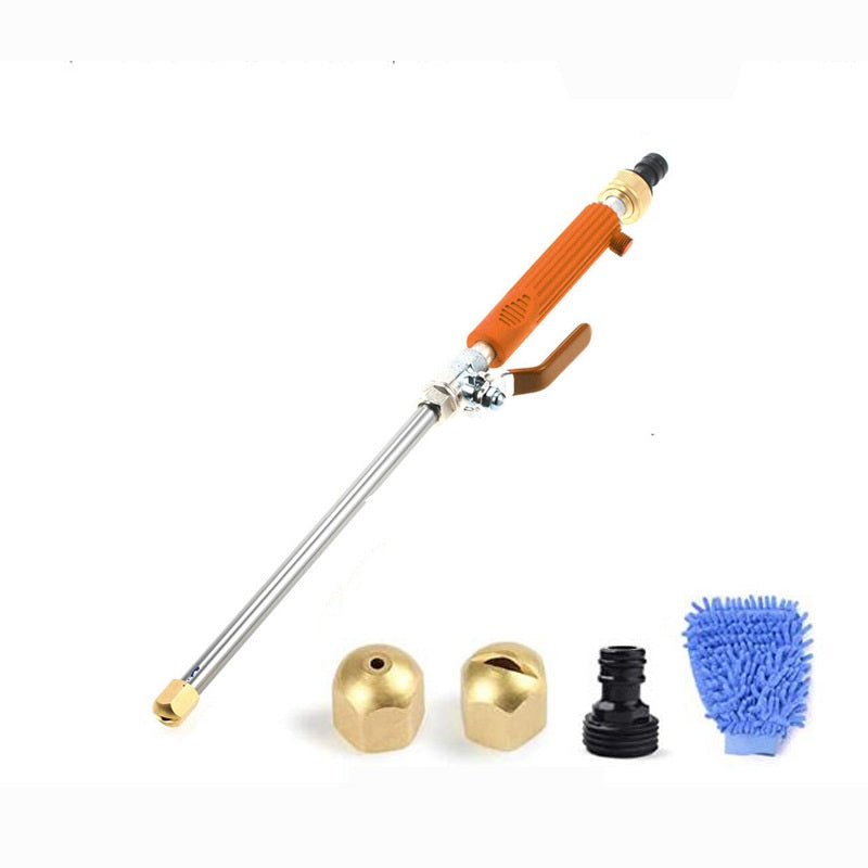 2-in-1 High-Pressure Jet Washer & Garden Hose Nozzle