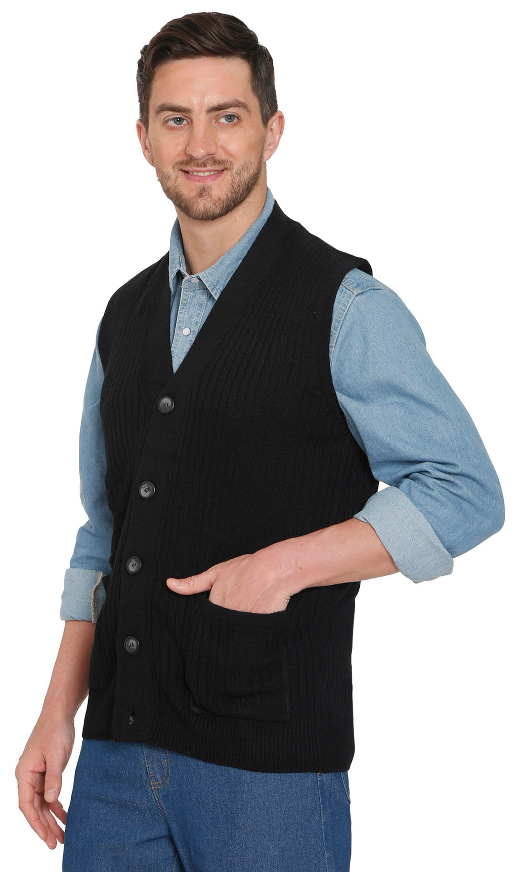 Men's Cashmere-Vest