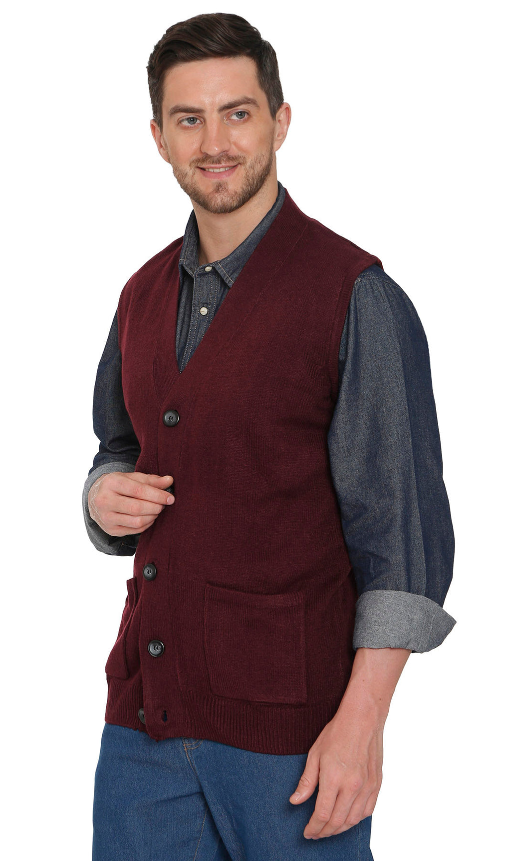 Men's Cashmere-Vest