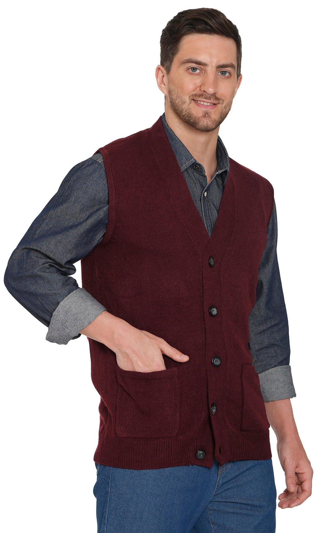 Men's Cashmere-Vest