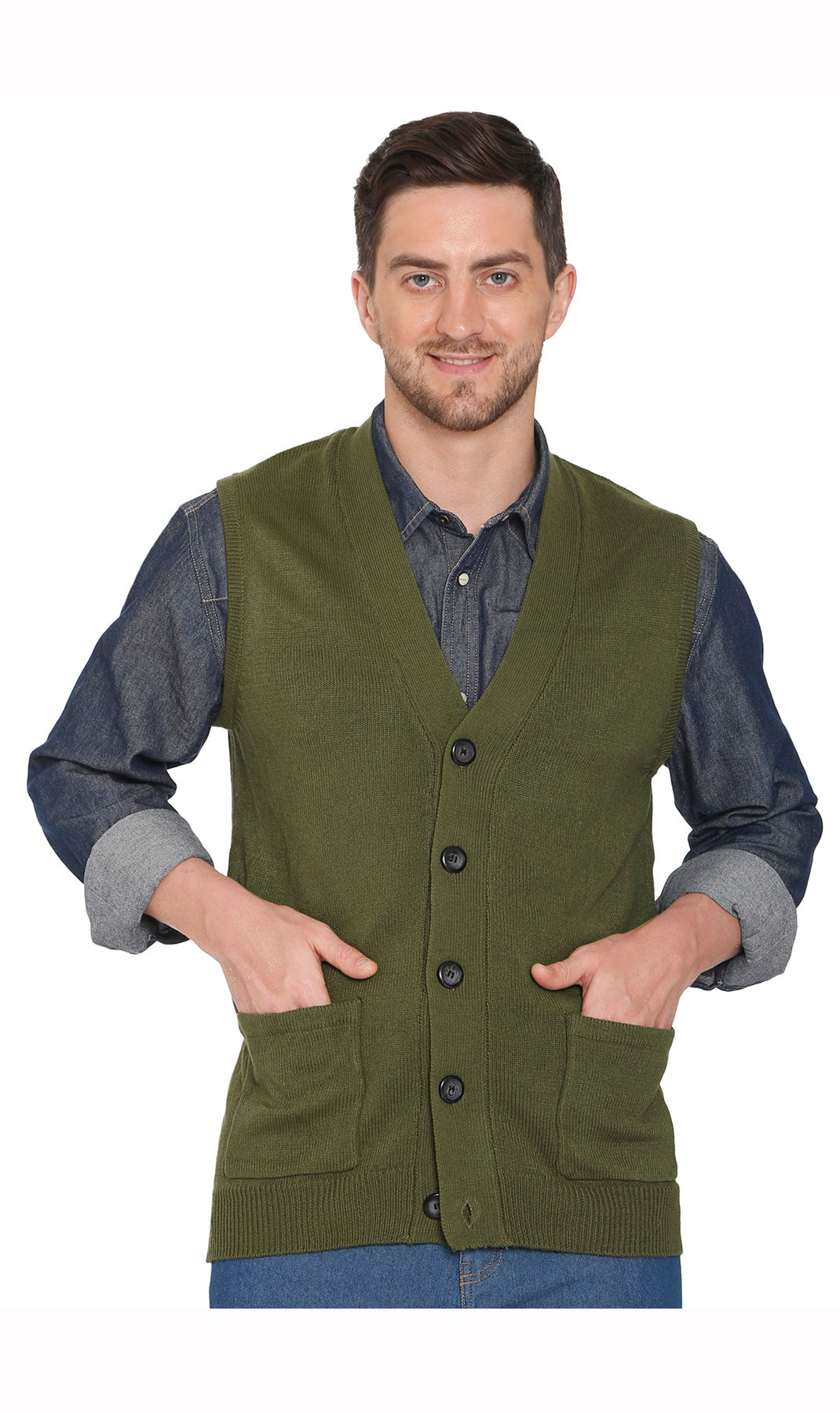 Men's Cashmere-Vest