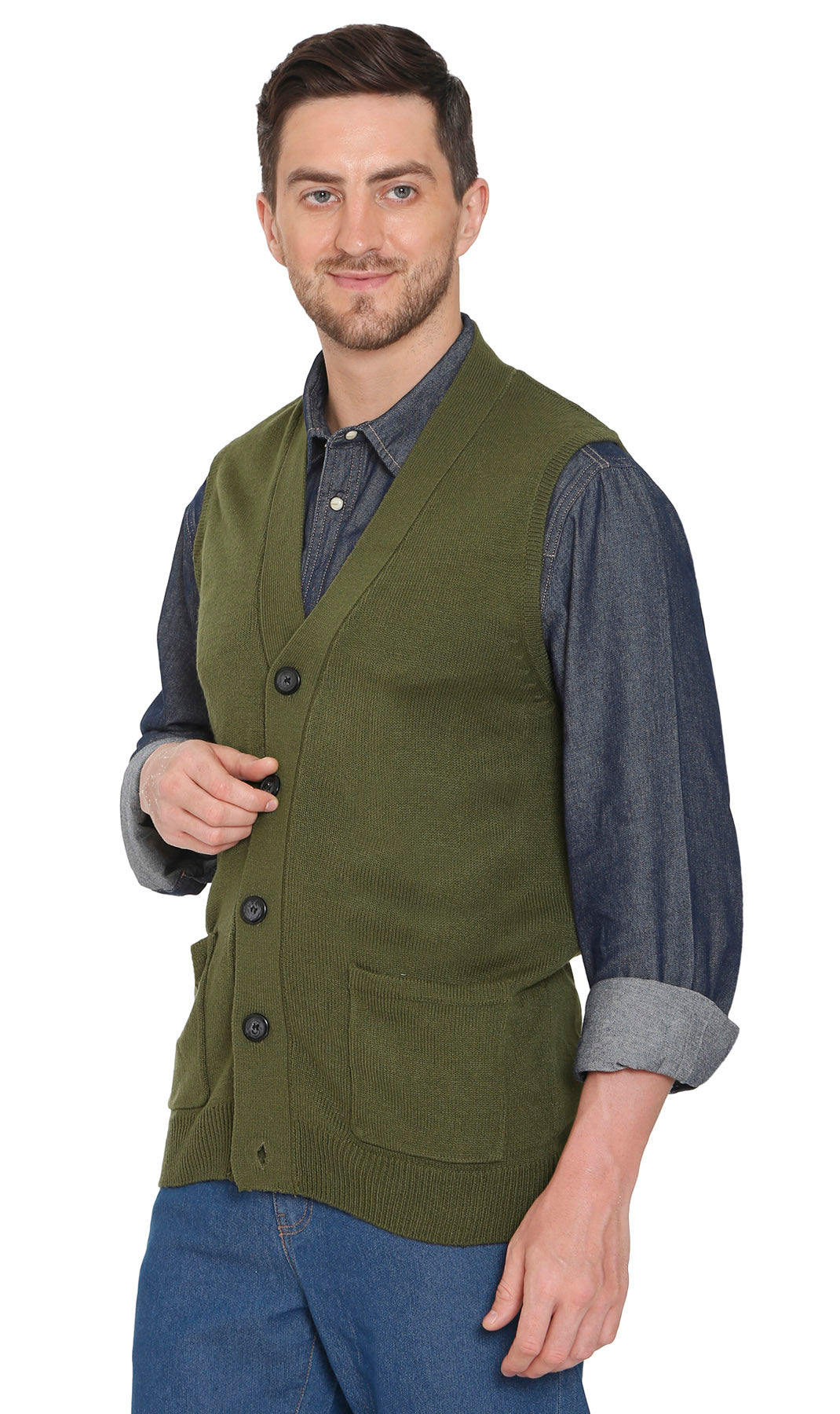 Men's Cashmere-Vest