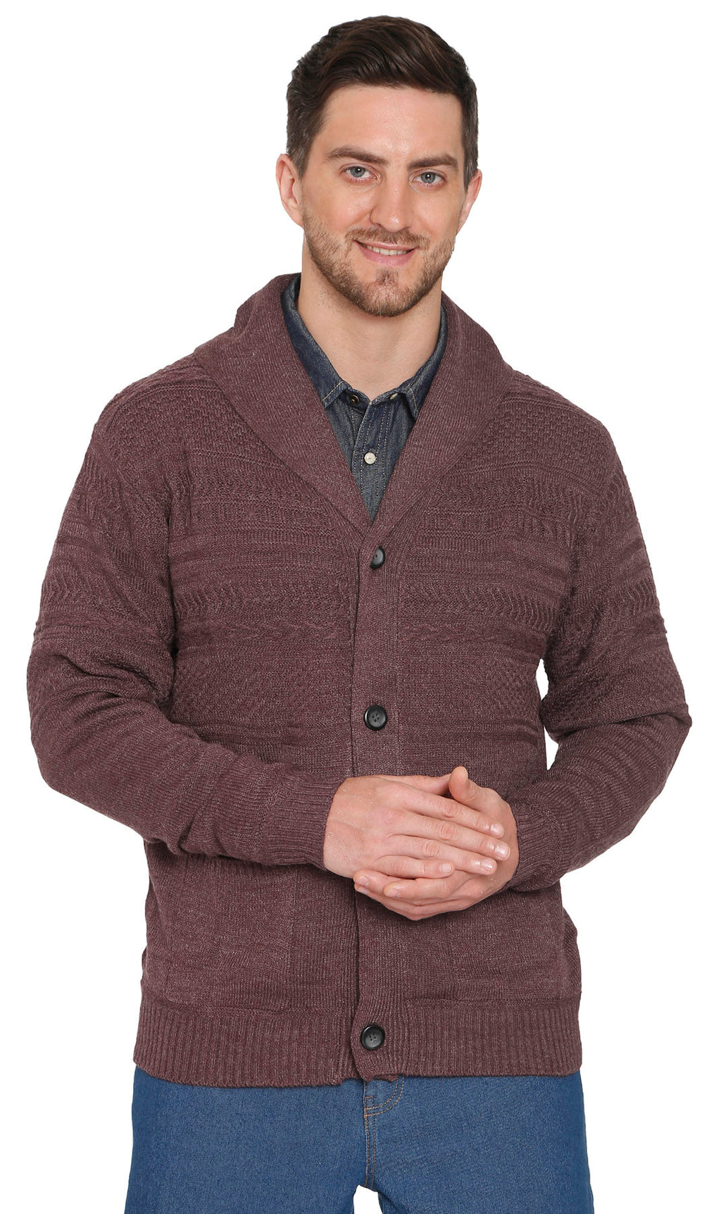 Men's Jacquard Knit Sweater