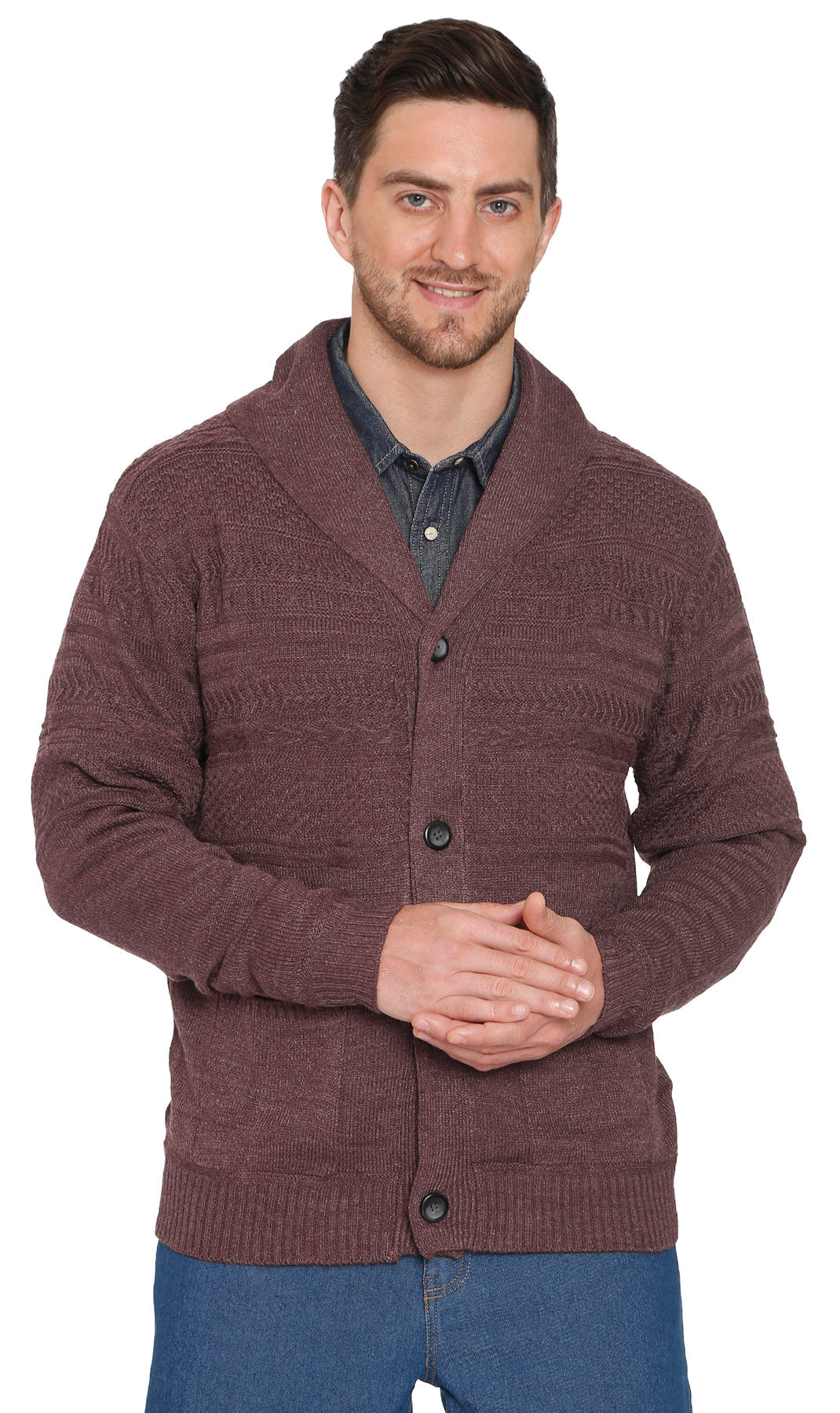 Men's Jacquard Knit Sweater