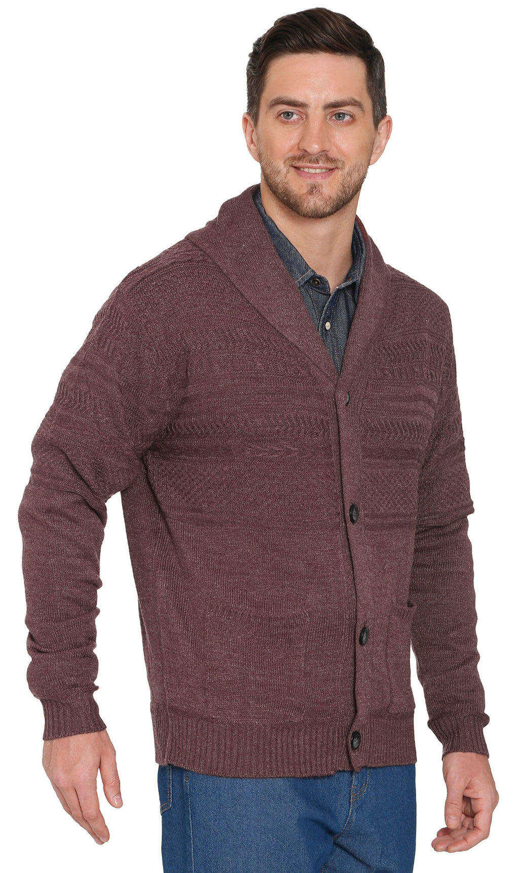 Men's Jacquard Knit Sweater