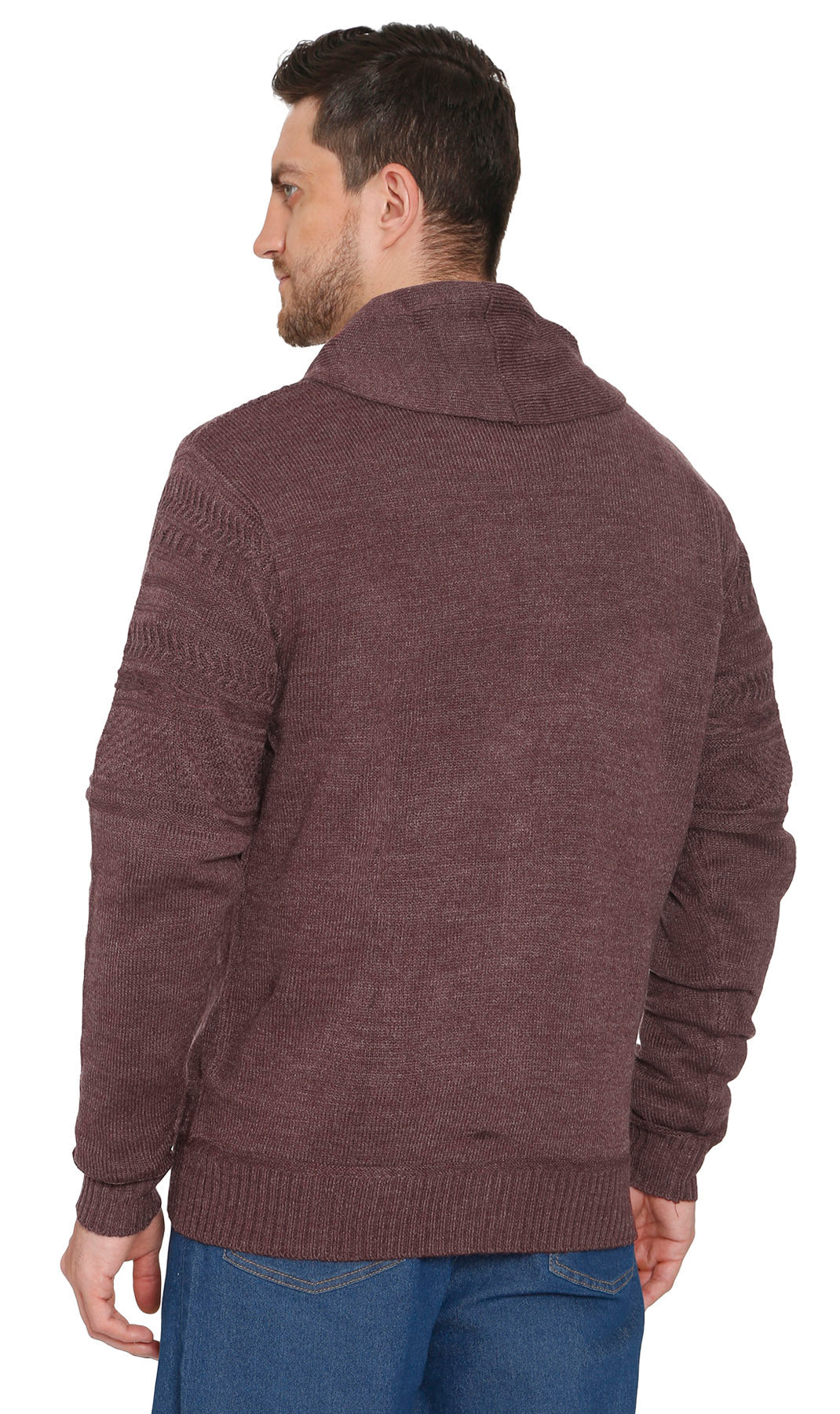Men's Jacquard Knit Sweater