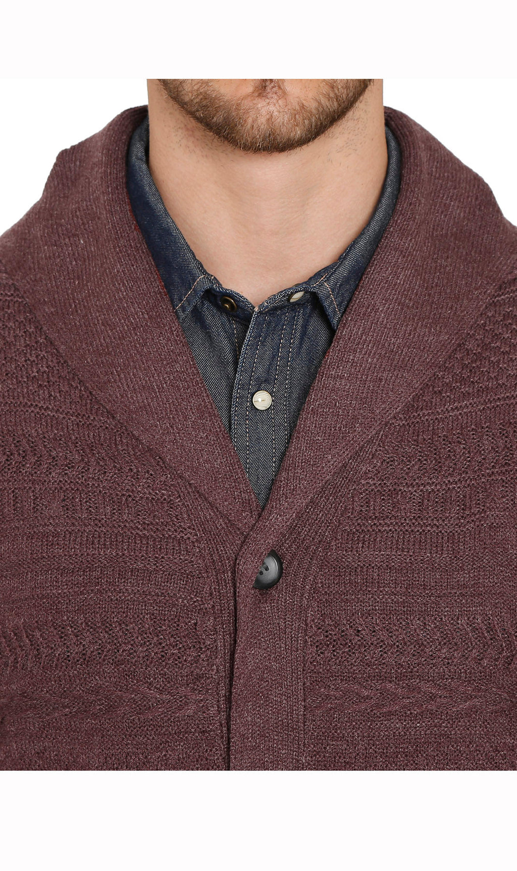 Men's Jacquard Knit Sweater