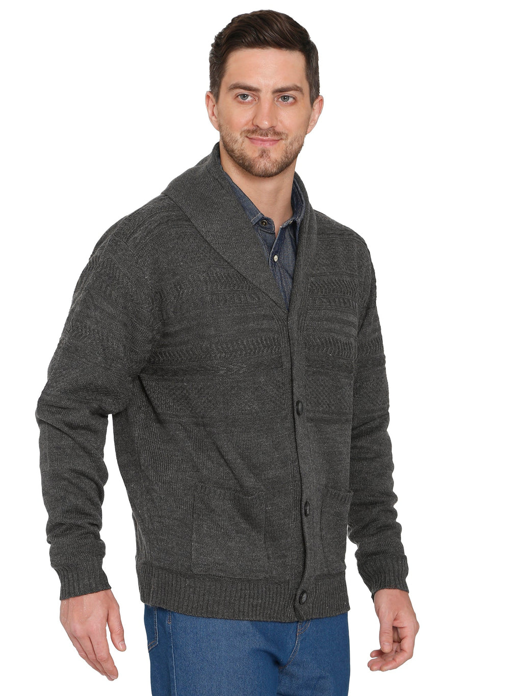 Men's Jacquard Knit Sweater