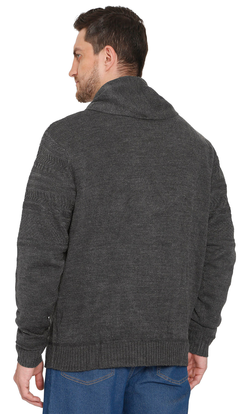 Men's Jacquard Knit Sweater