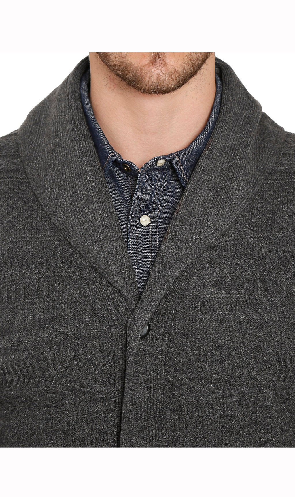 Men's Jacquard Knit Sweater