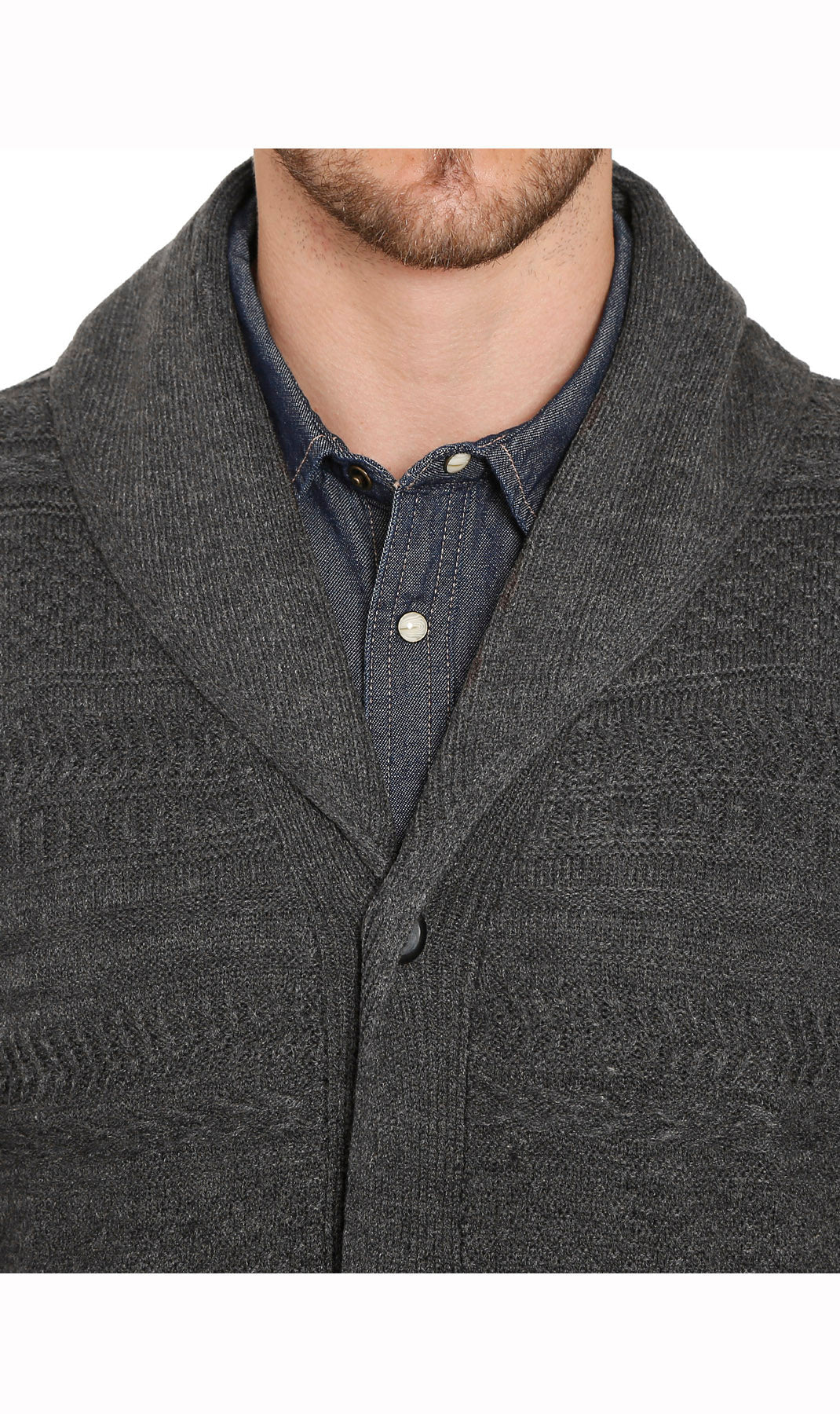 Men's Jacquard Knit Sweater