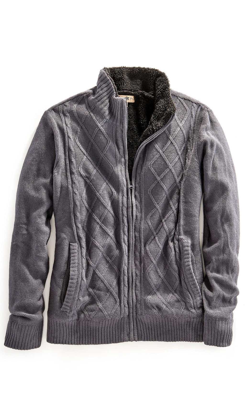 Mens Fleece Lined Sweater