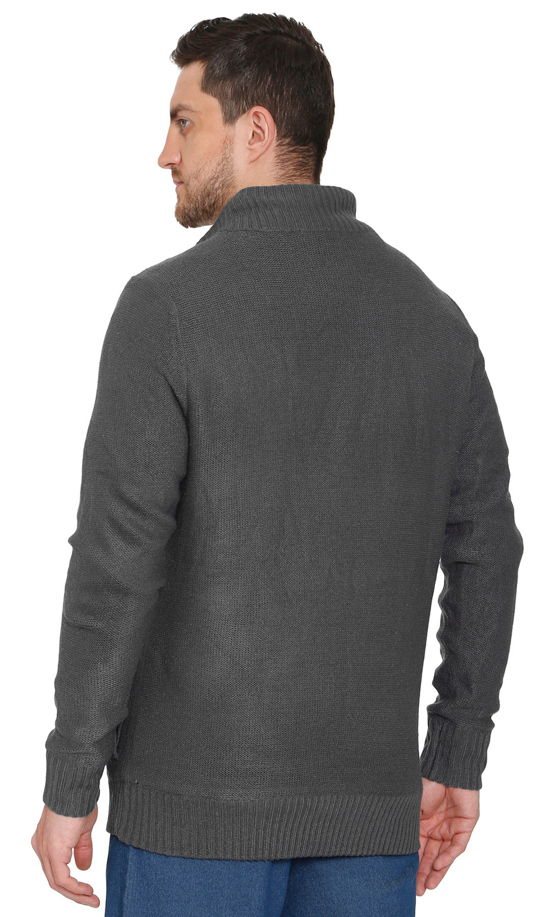 Mens Fleece Lined Sweater