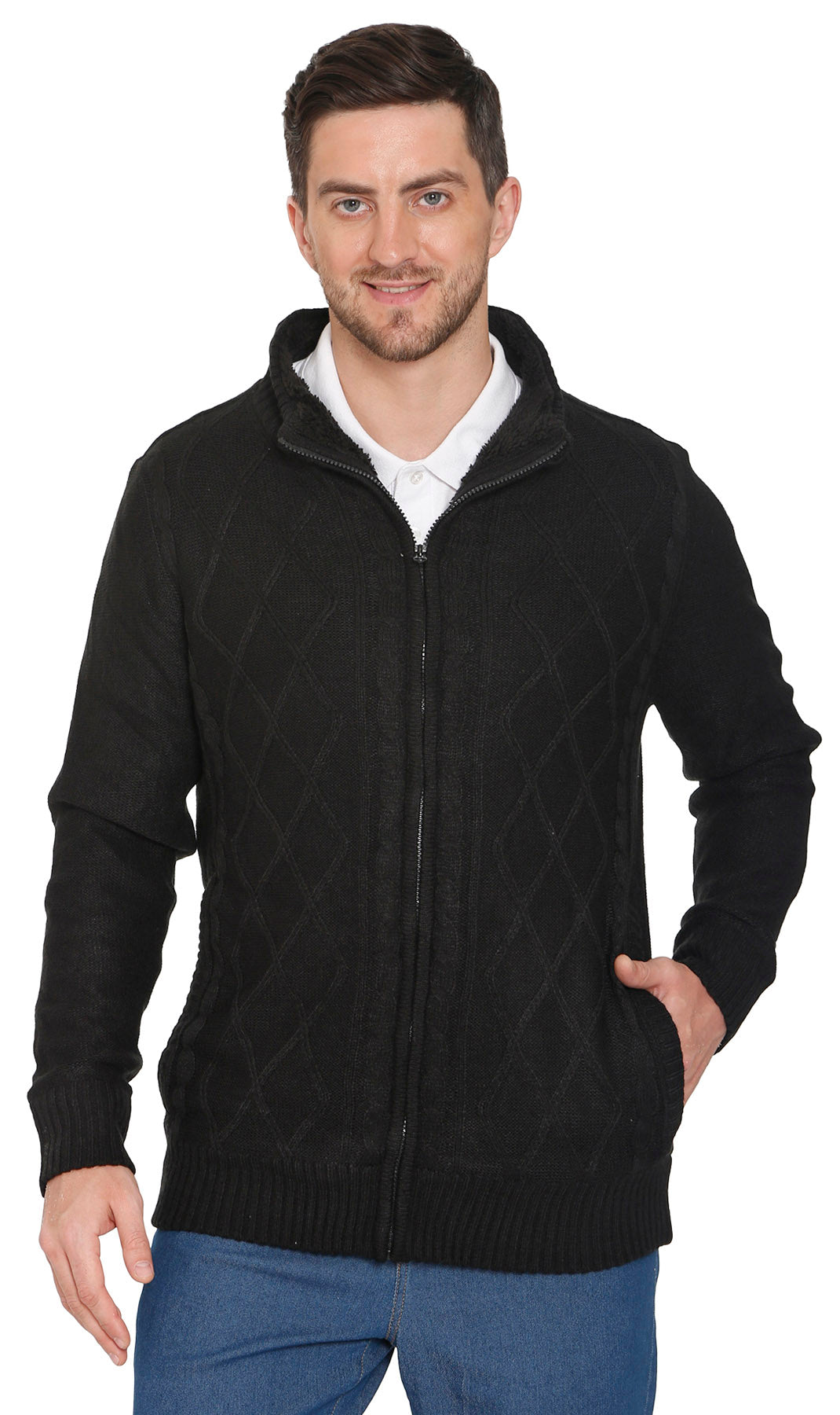 Herren-Fleecepullover