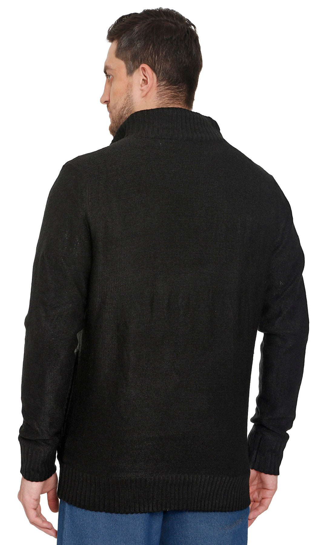 Mens Fleece Lined Sweater