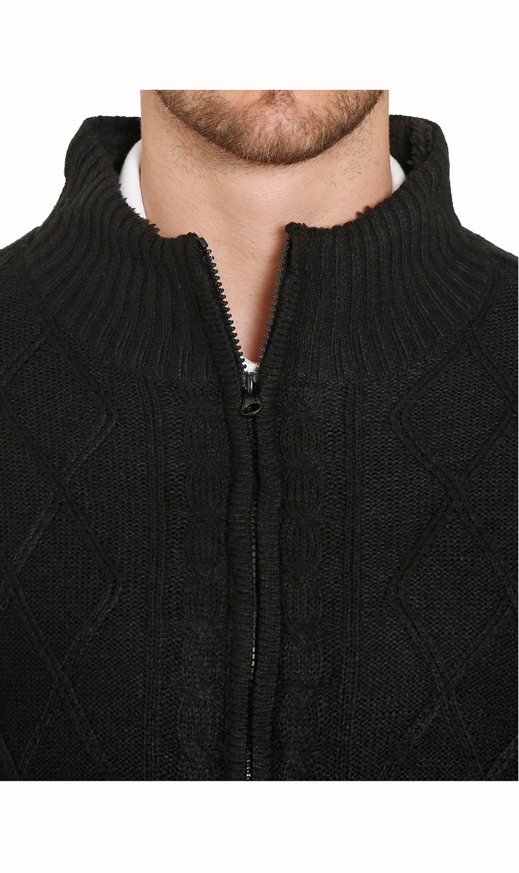 Mens Fleece Lined Sweater