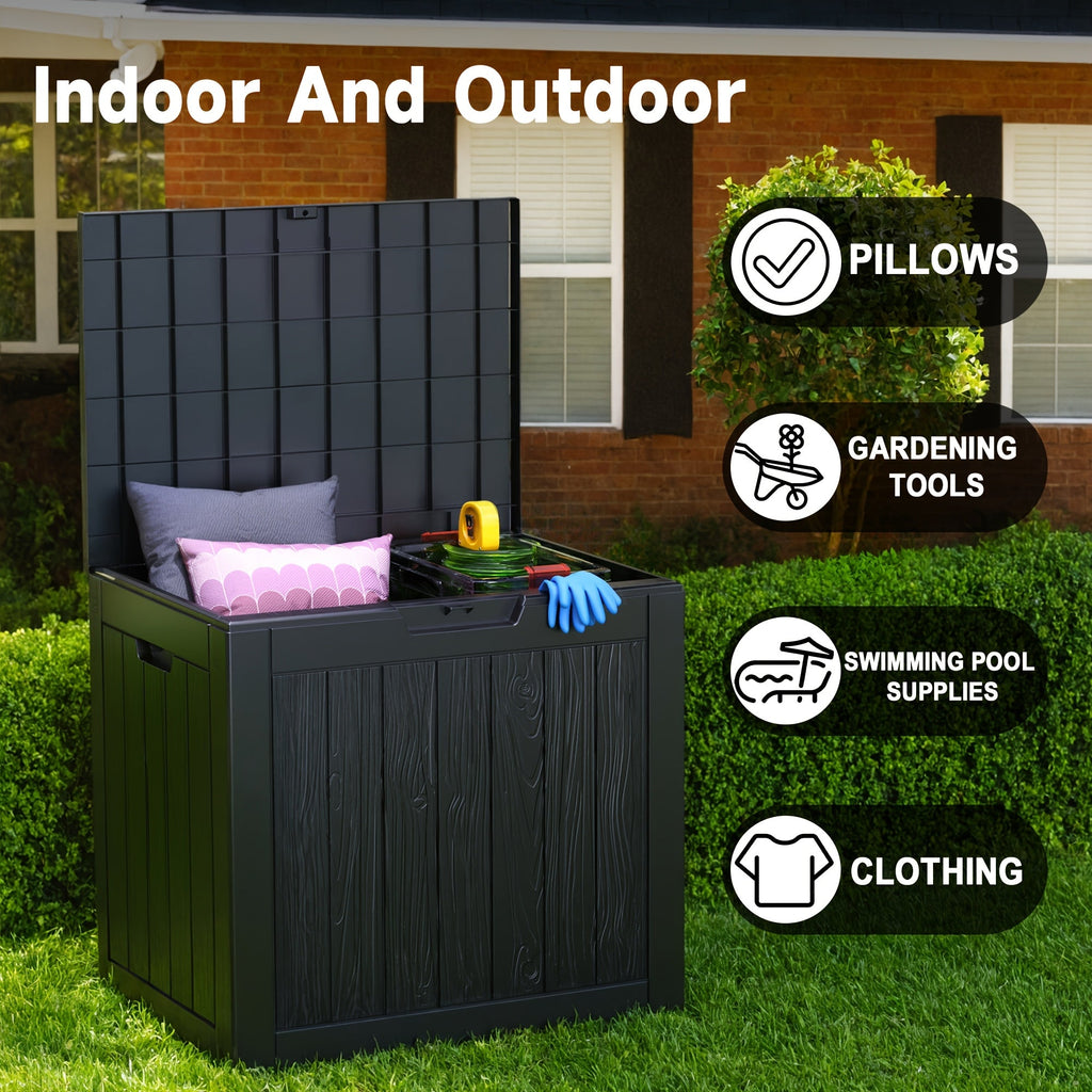 35 Gallon Outdoor Resin Storage Box