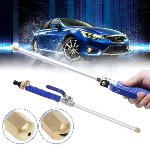 2-in-1 High-Pressure Jet Washer & Garden Hose Nozzle