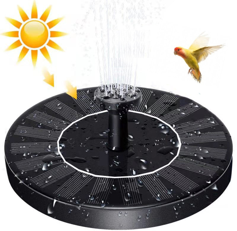 Solar Fountain Outdoor Garden Decoration