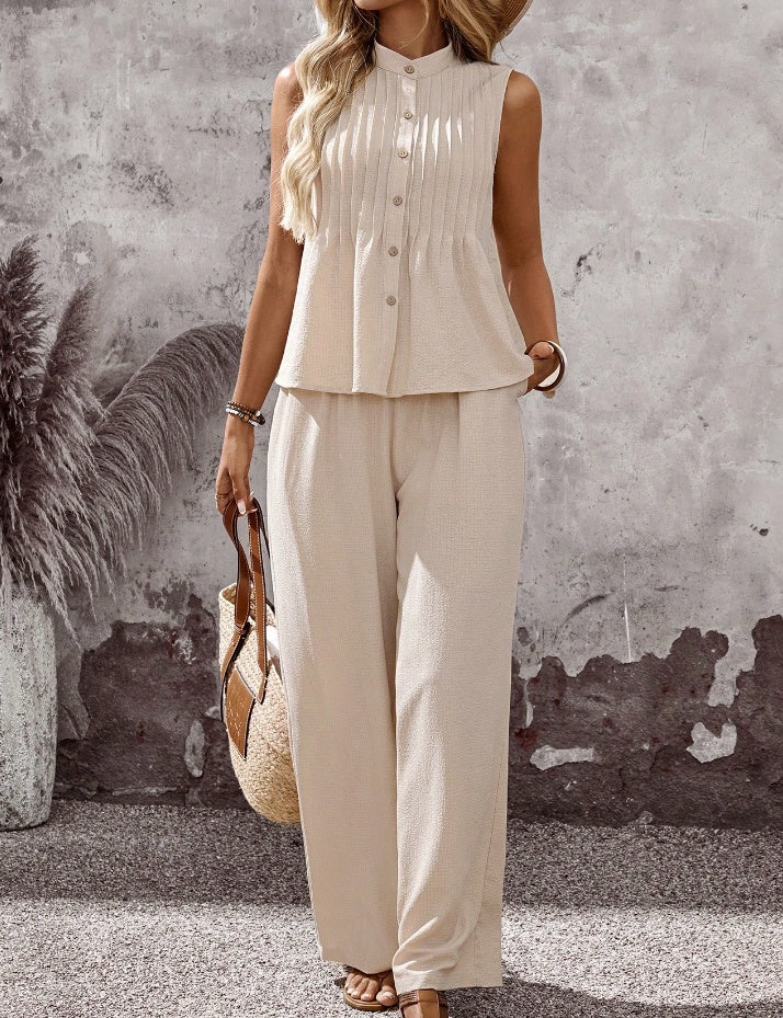 Women's Two-Piece Summer Set – Top & Pants