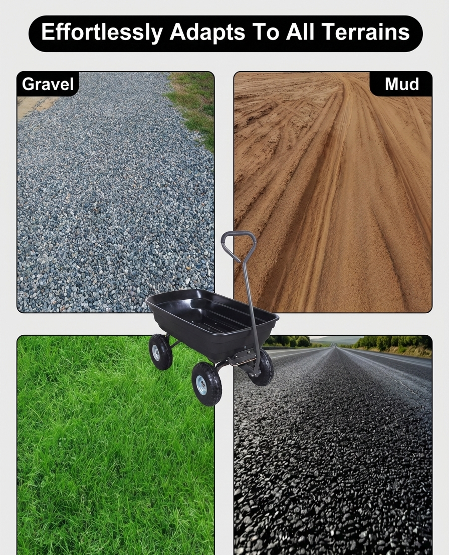 Heavy Duty Garden Cart