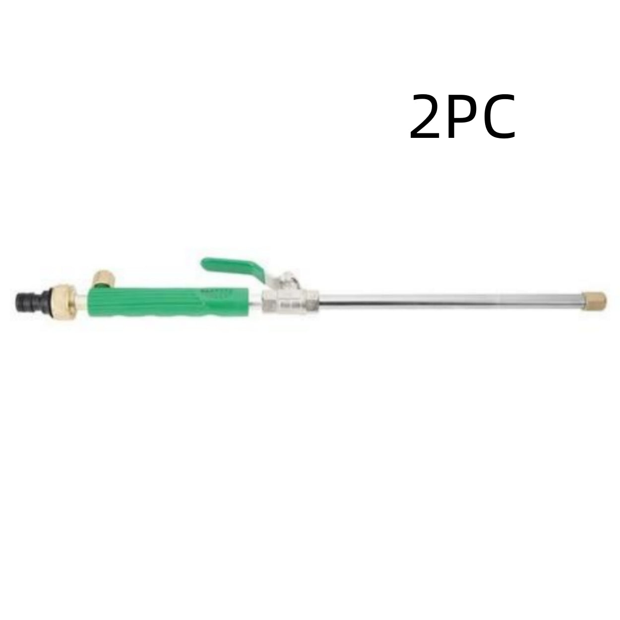 2-in-1 High-Pressure Jet Washer & Garden Hose Nozzle