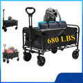 Heavy Duty Folding Garden  Utility Cart