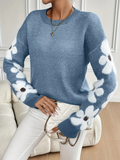 Cute Floral Sweater