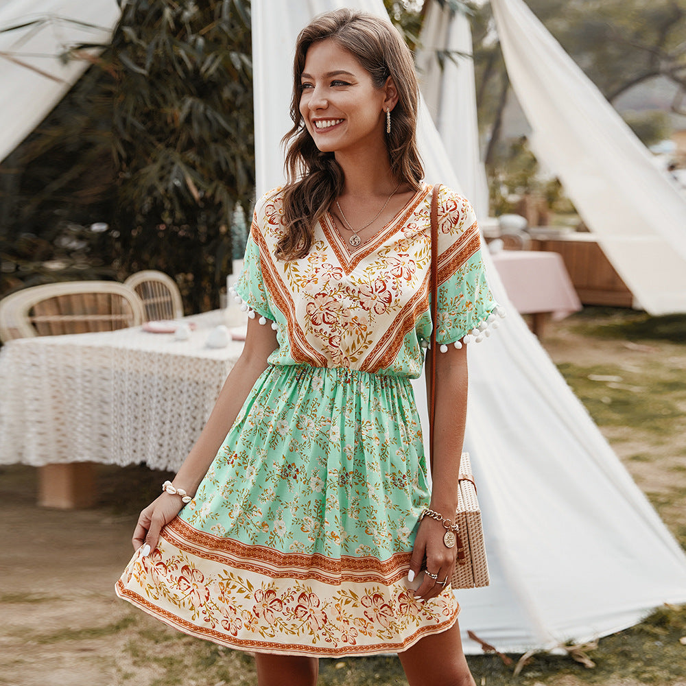 Women's High-End Sexy Summer Dress – Cotton