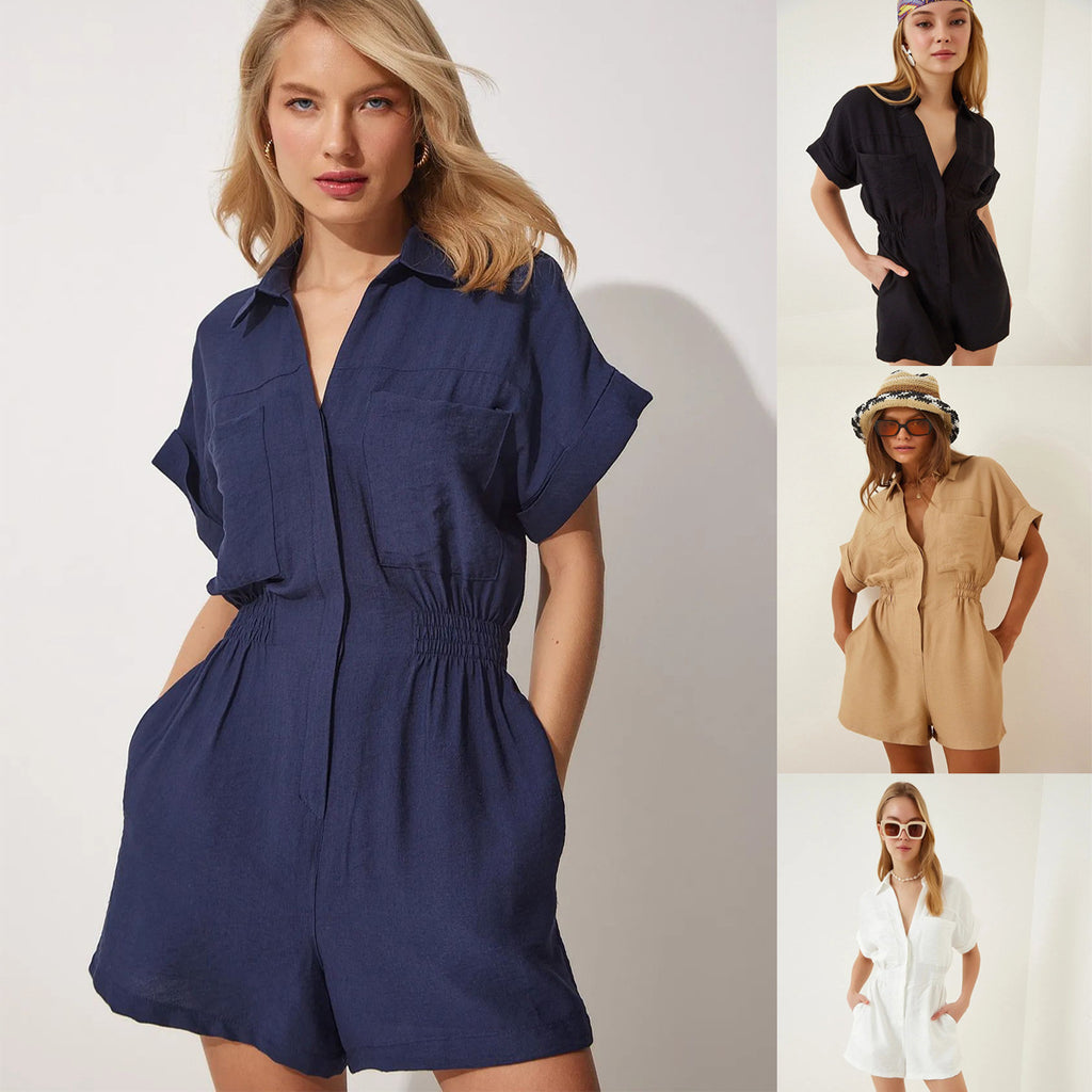 Cotton Linen Jumpsuit