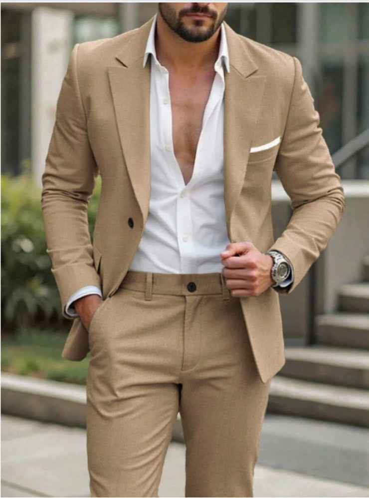 Mens Two-piece Business Suit