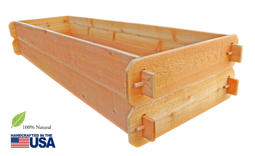 Timberlane  Raised Garden Bed Kit Double Select Cedar