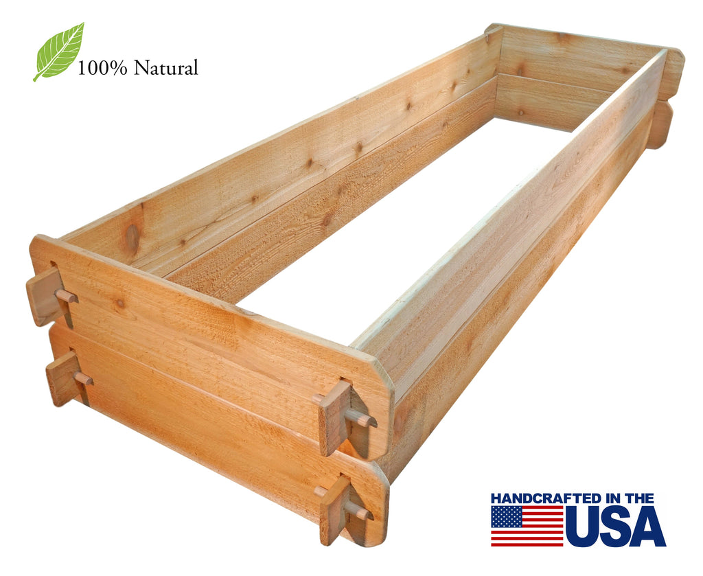 Timberlane  Raised Garden Bed Kit Double Select Cedar