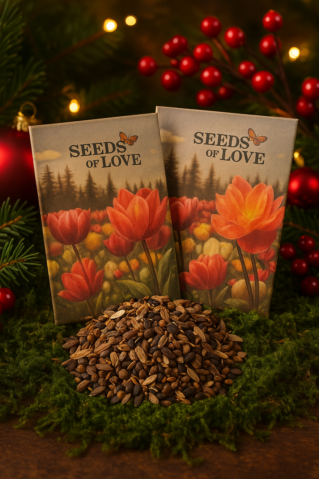“Seeds of Love” Wildflower Packets (2-Pack)