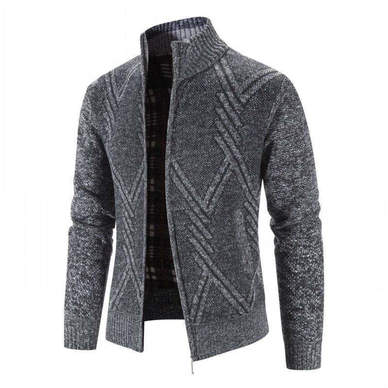 Casual Slim Fit Fleece Jacket